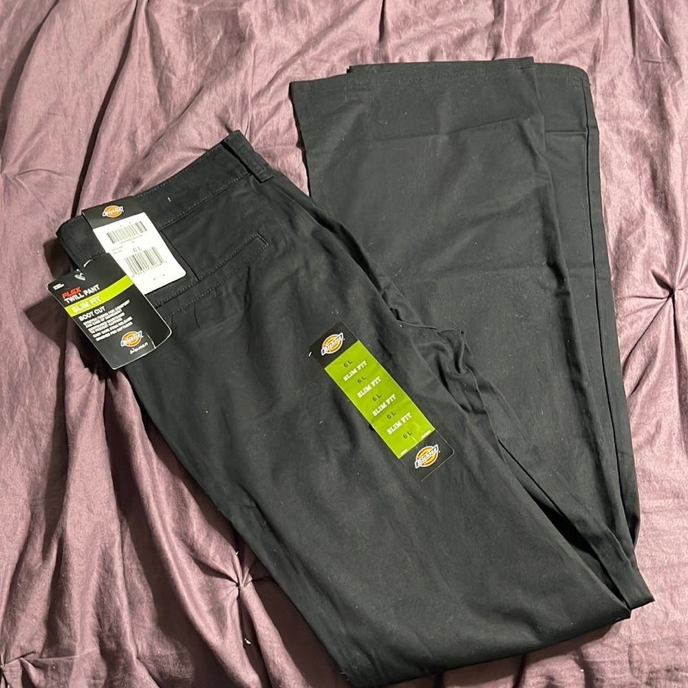 NWT Dickie black pants 6L